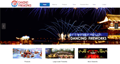 Desktop Screenshot of dancingfireworks.com